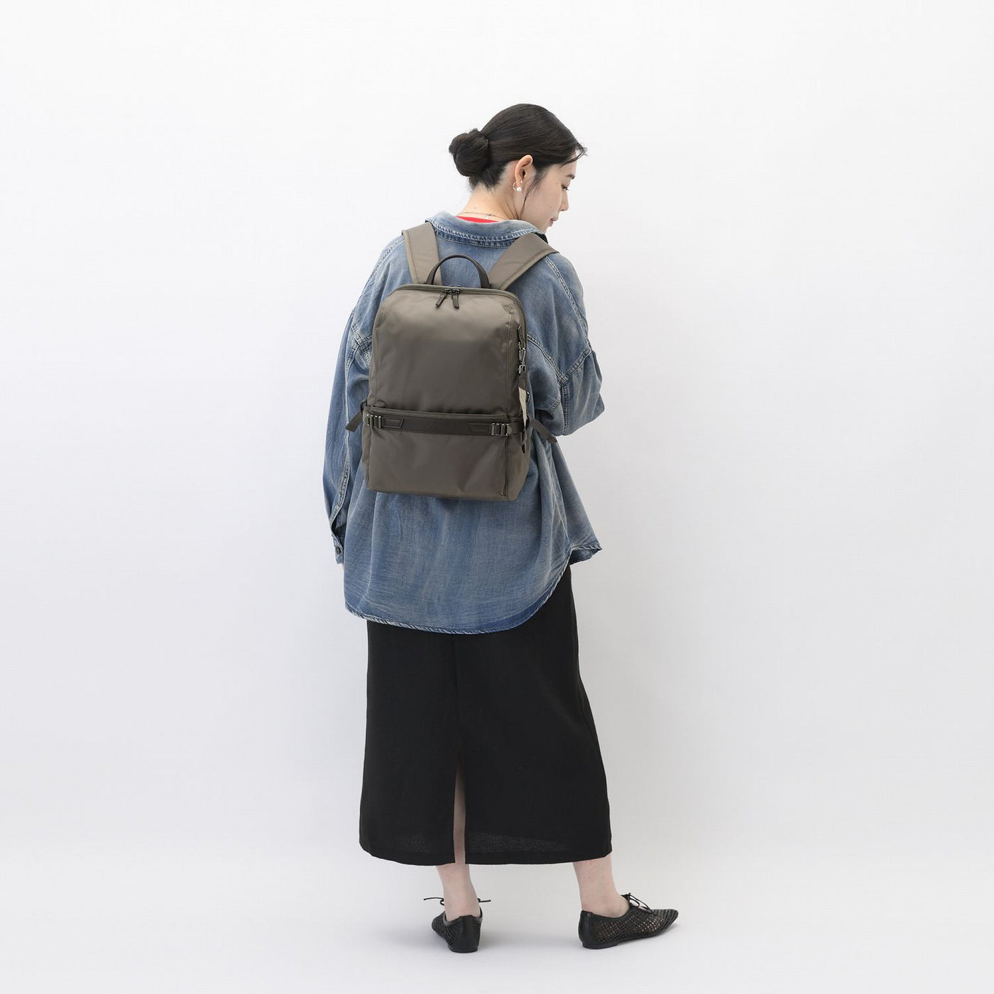 レディース リュック Lycka2 スクエアリュック 19152 W&.Day/Night